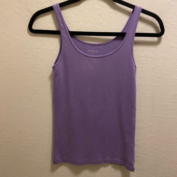 Eileen Fisher Tops - Eileen Fisher Purple Tank Top Size Petite Small (Flaw)